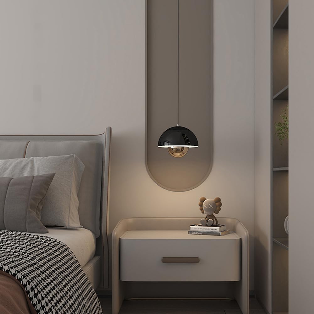 E27 pojedyncza głowica półkole lampa wisząca regulowana lampa kuchnia wyspa salon sypialnia restauracja oświetlenie ciemne