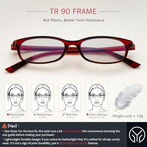 Image of Trendy Rectangular Glasses for Women Men Narrow Square Blue Light Blocking Fake Eyewear Y2K Cosplay Glasses