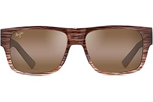 Maui Jim Peahi Rectangular Sunglasses Men