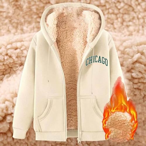Fleece Hoodies for Women Letter Printed Zip Up Hoodies for Men Unsex Casual Long Sleeve Sweatshirts Winter Pullover Tops4