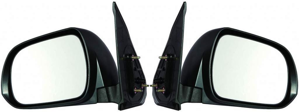 For Toyota Tacoma 2012 13 14 2015 Door Mirror Driver Side | Manual | Non-Heated | Textured | Replacement For 87940-04220 | TO1320281