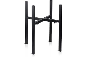 ALEXAPURE Gravity Water Filter Counter Stand with Adjustable Width for Dispenser (Black)