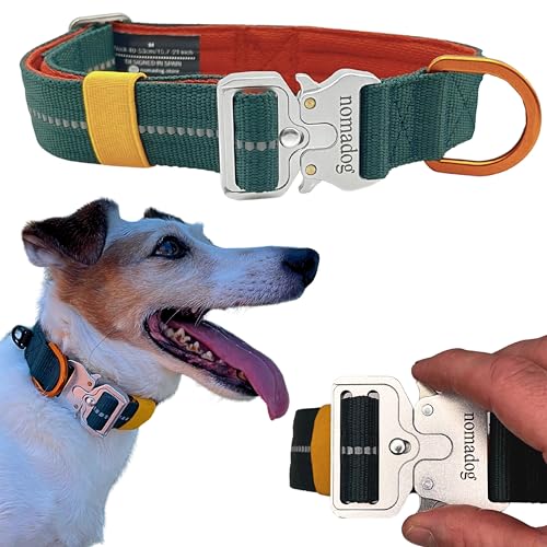 Collier chien tactique Nomadog avec boucle aluminium durable S