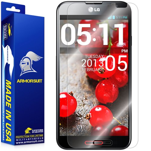 ArmorSuit MilitaryShield Screen Protector for LG Optimus G Pro - [Max Coverage] Anti-Bubble HD Clear Film