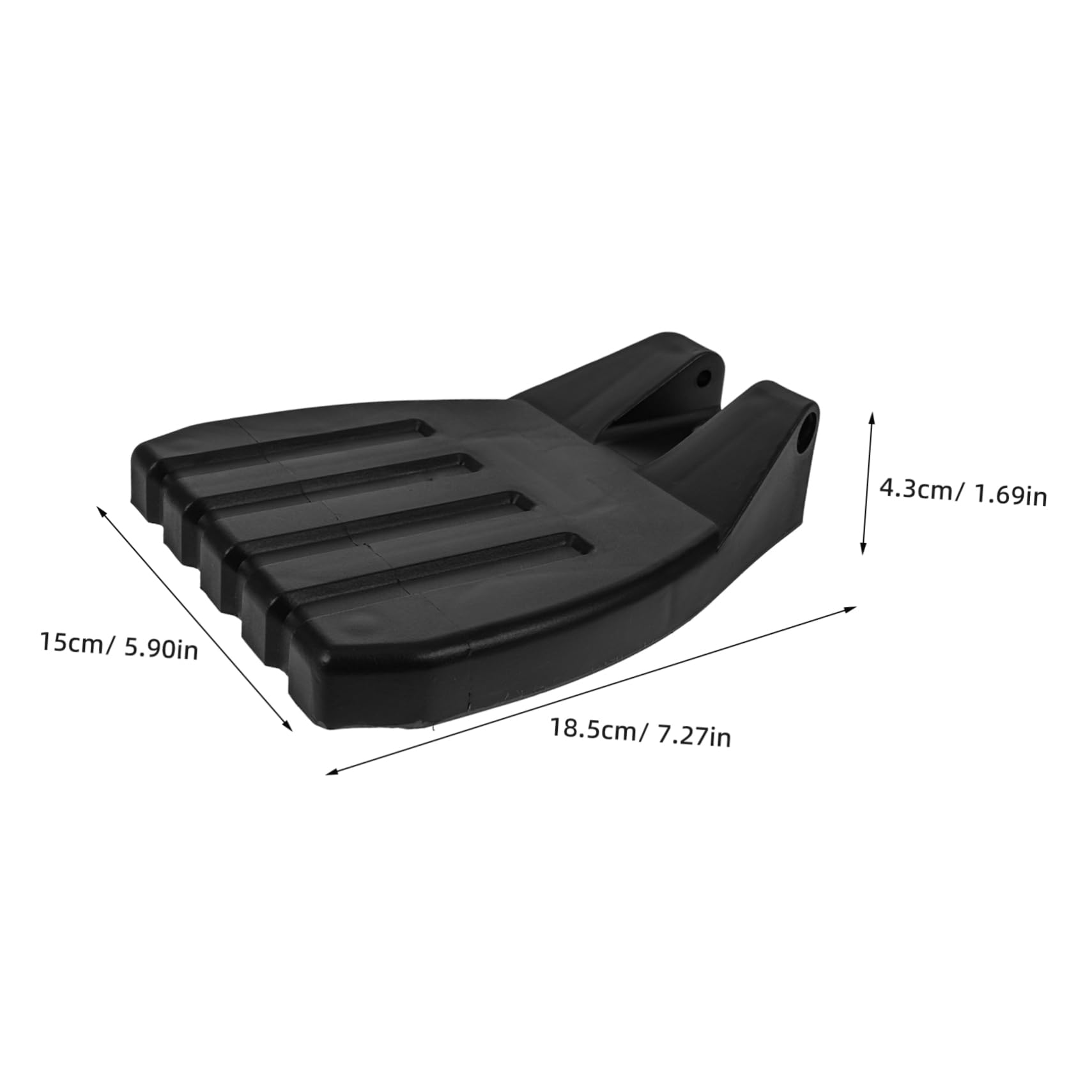 Healeved 8piezas Reposapiés De Rueda Para De Repuestos Ergonómicos y Duraderos Instalación Rápida Compatible Discapacitados y Mayores