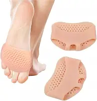 Protetor De Pé com Abertura para Dedos Palmilha Gel De Silicone Dor Pé Almofada Reutilizável Ortopédica - Tubarão Stores.