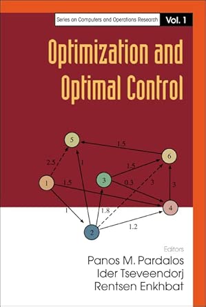 Optimization and Optimal Control book cover