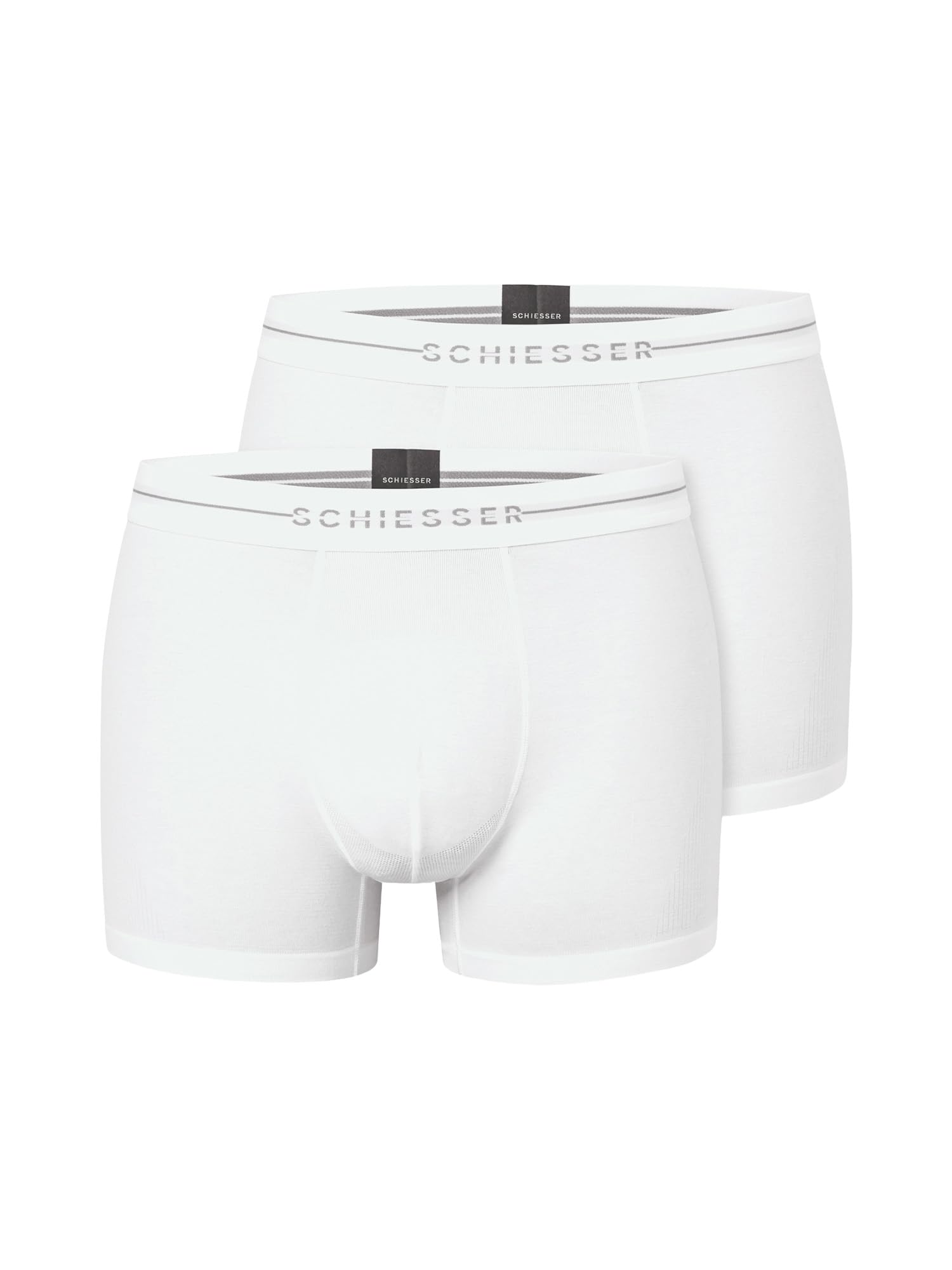 Schiesser Herren 2 Pack Shorts Unterwäsche Multipack - Cotton Flex
