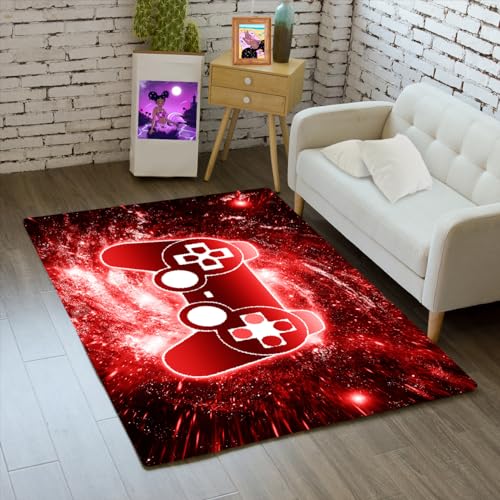 BATATADOCE 3D Gamepad Rug 35"x23" Gaming Art Bedroom Decor