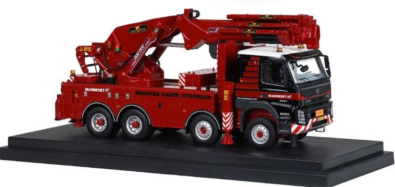 FloZfor MAMMOET for Volvo FMX 8X4 WITH ERKIN ER-200.000 L-6+1 1:50 Truck Pre-built Model