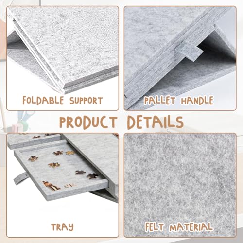 Table puzzle 1000 pièces blanche le cadeau parfait pour passionnés de jeux