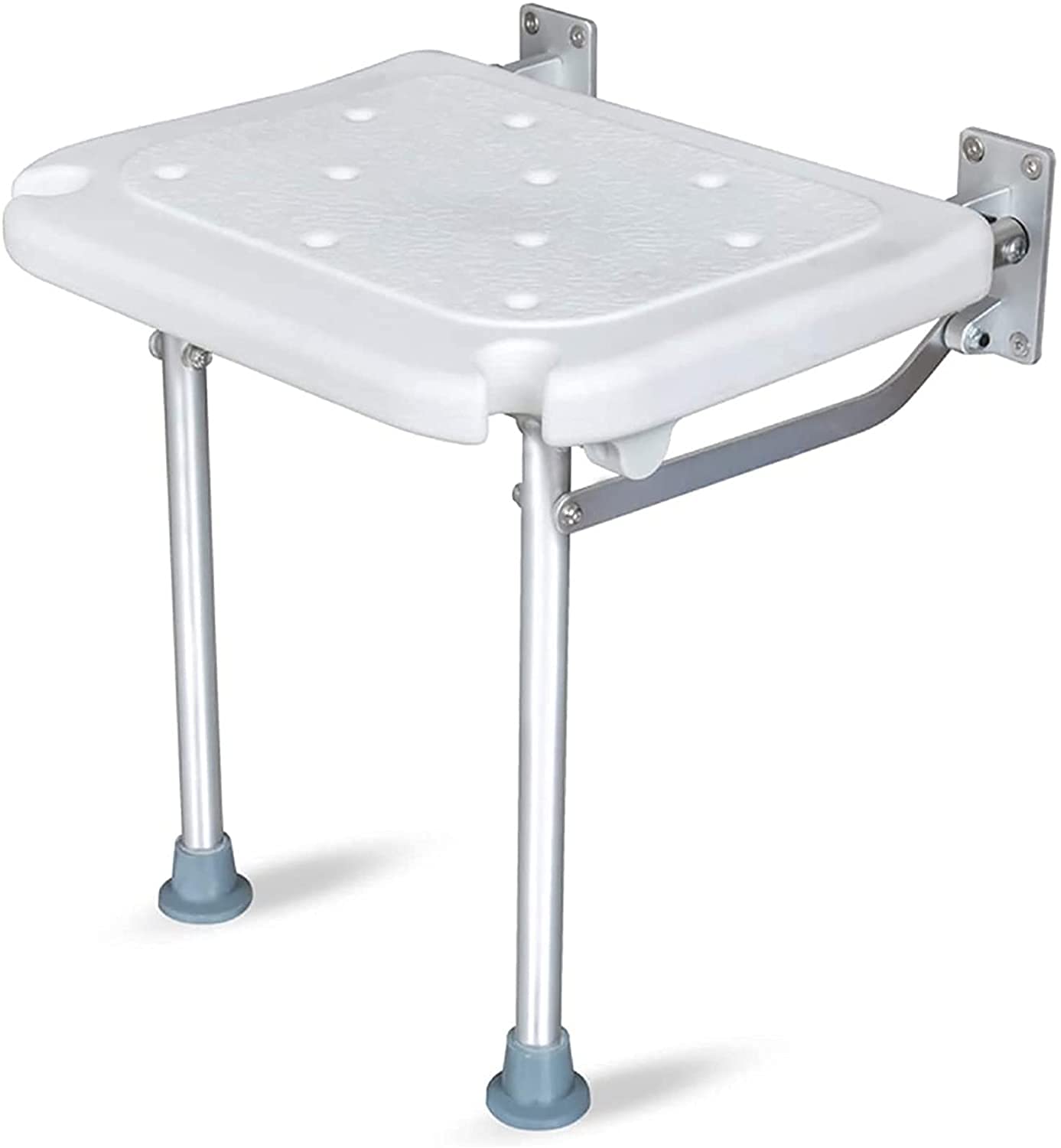 Asientos de Ducha y sillas for Personas Mayores, Banco de Ducha Plegable, Silla de baño con Asiento de baño Plegable con Tornillos, Taburete de baño de Pared.