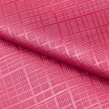 Image of Waterproof PVC Plastic Mattress Protector Double Bed Flat Bedsheet with Elastic for Babies Girls & Boys (Maroon, Size 72x78)