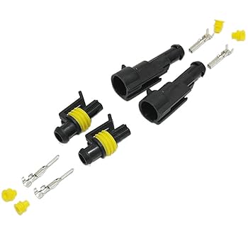 Amazon | イーオートファン(e-auto fun) 高圧防水カプラー1極