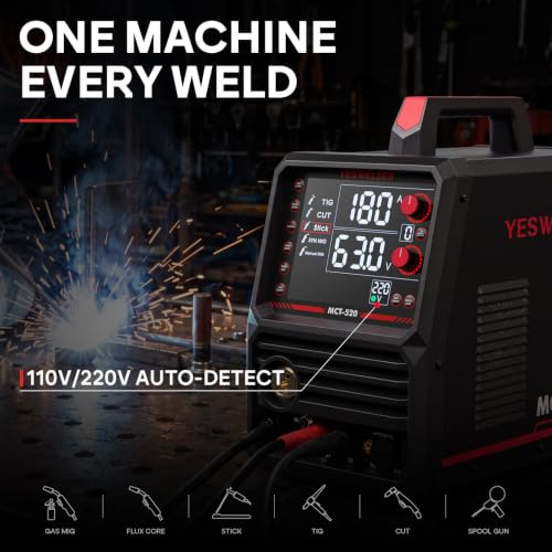 YESWELDER MCT-520 6-in-1 Welder
