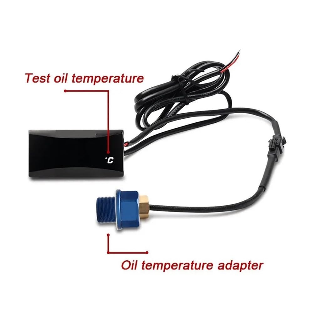 Indicador Display Marcha Medidor De Temperatura Aceite Para