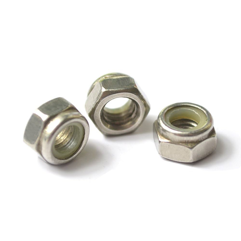 4-40 18-8 Stainless Steel Nylon Insert Lock Nut | STS Industrial