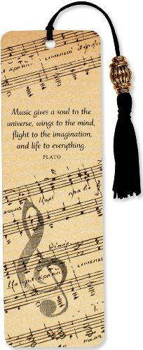 By Peter Pauper Press Music Beaded Bookmark      Hardcover