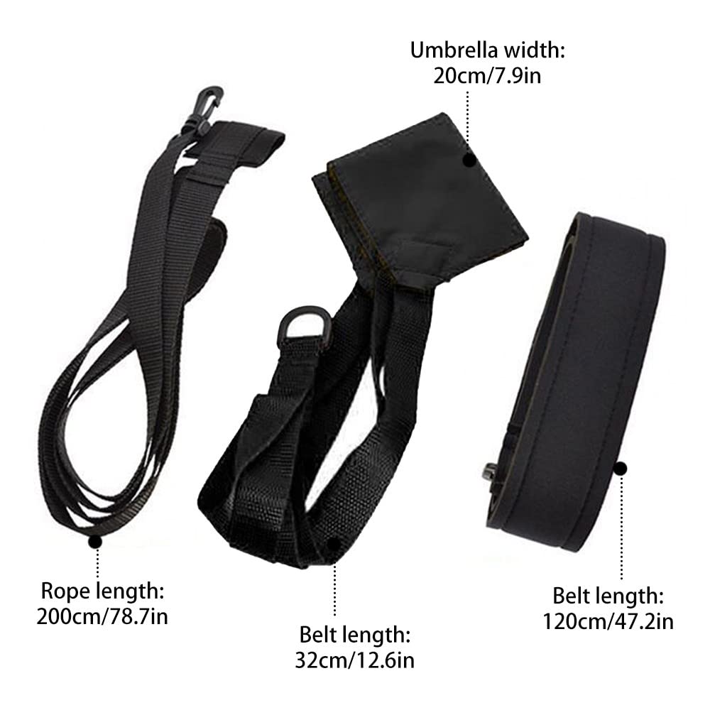 Paracaídas de natación ajustable para entrenamiento de resistencia