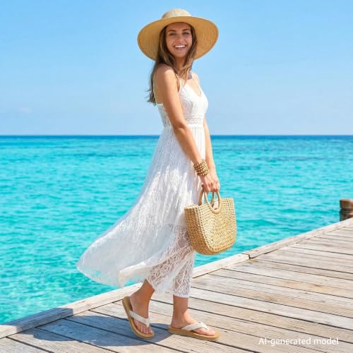 Image of STQ Women Quick Dry Flip Flops with Yoga Mat Sole Arch Support Thong Sandal | Instant Comfort Flip Flops With Padded Straps, Yoga Mat Cushioning, Non Slip Tpr Sole, Durable Design For Everyday Wear