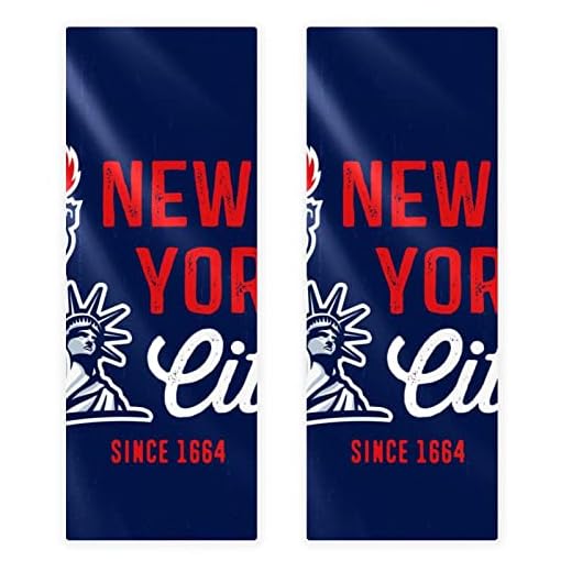 Handdukar 2-pack, Frihetsgudinnan i New York CityMikrofiber Gym Kylhandduk Ishandduk Superabsorberande för nacke svetthanddukar
