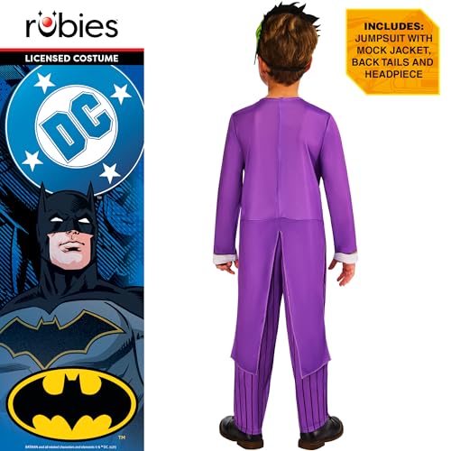 Rubies Official WB Joker Costume, Kids Fancy Dress, Size Age 7-8 Years Halloween, Multi, size 7-8 - Image 2