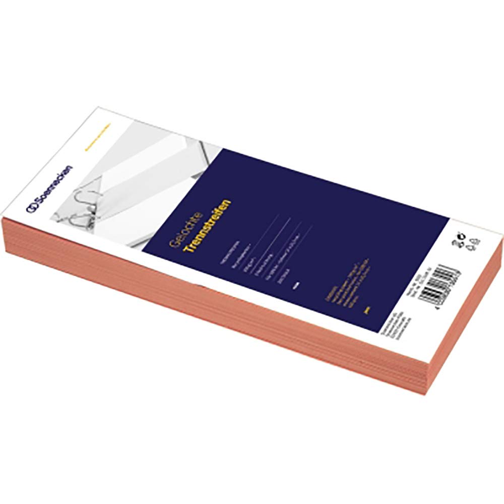 SOE Parting Strip 01592 Rosa 10.5 x 24 cm PA=Pack of 100, pink
