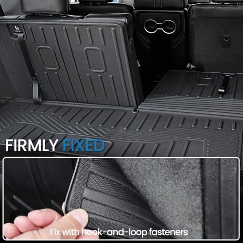 Image of Floor Mats for Honda Pilot 2023-2026 7&8 Seats, with Cargo Mat