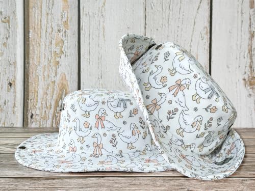 Image of Wide Brim Bucket Hat for Women Girl Men Boy