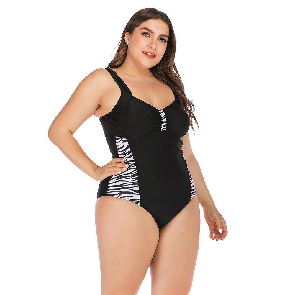 Damen Badeanzüge Damen Badeanzüge Mädchen Strand Bademode Geraffter Badeanzug mit offenem Rücken Damen Sexy Multicolor Plus Size Einteiliger Bikini