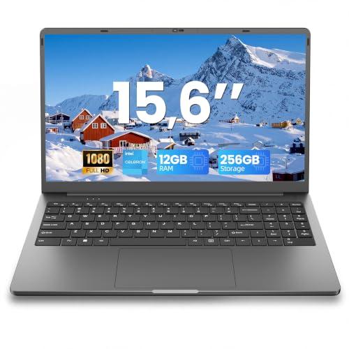 jumper 15,6 Zoll Laptop 12GB RAM 256GB SSD für Unternehmen und Studenten – Ansicht 1