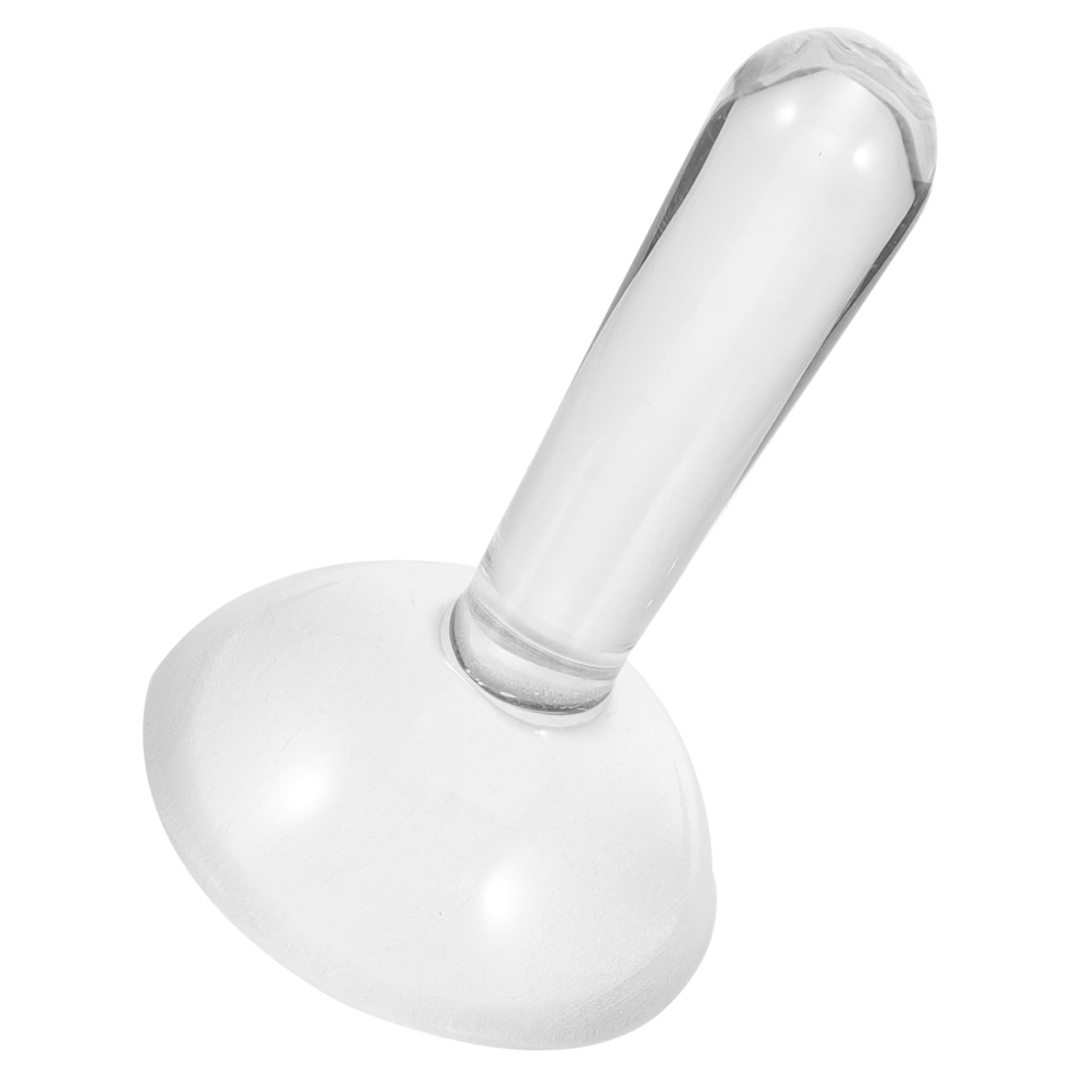 WOONEKY Muller di vetro ergonomico per pigmenti di pittura ad olio Mortaio di macinazione morbida e veloce strumento multifunzionale per acquerello e pigmenti minerali per artisti e