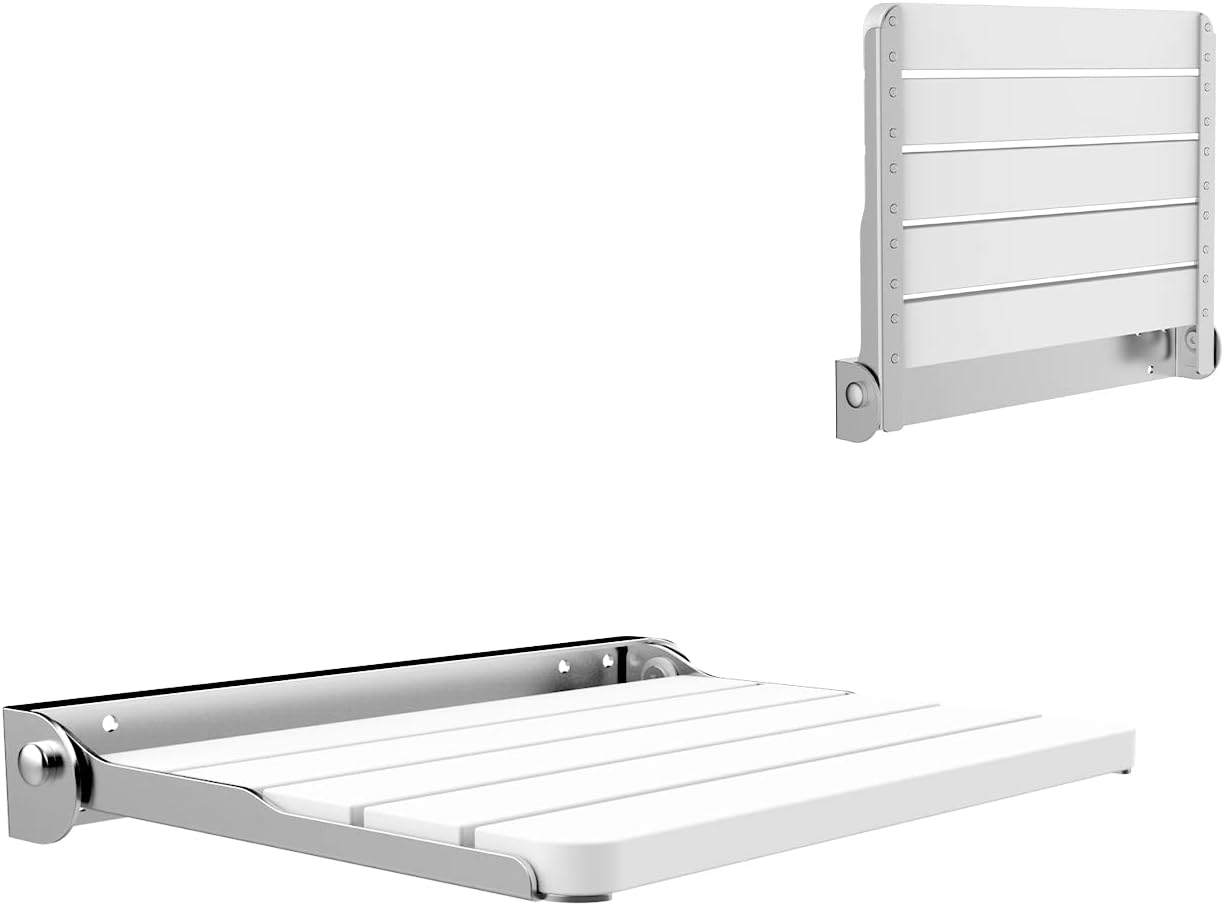 Folding Shower Seat Wall Mounted, Fold Down Shower Seat