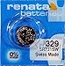 Produktbild Renata 329 Uhrenbatterie Schweizer Silberoxid 1.5V - auch SR731SW, V329, D329, GP329, 329 (5 Stück)
