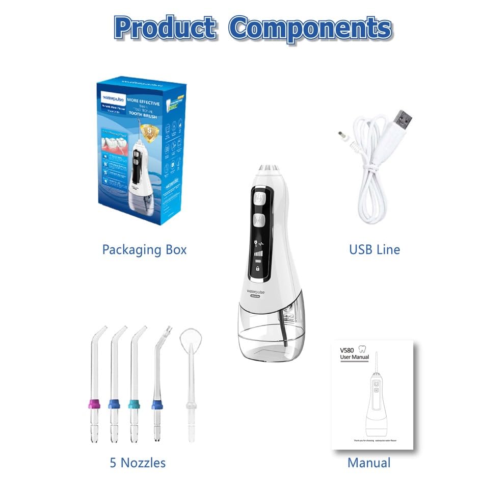 Waterpulse Pro V580 Beyaz Ağız Duşu