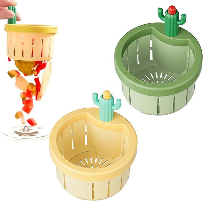TIRTH ENTERPRISE (1Pcs) 2024 New Upgraded Cactus Sink Strainer,Creative Cactus-Shaped Kitchen Sink Strainer,Multi-Functional Home Basket Multifunctional Household Sink Drain Basket. (B0DDHHW7MH) Amazon Price History, Amazon Price Tracker