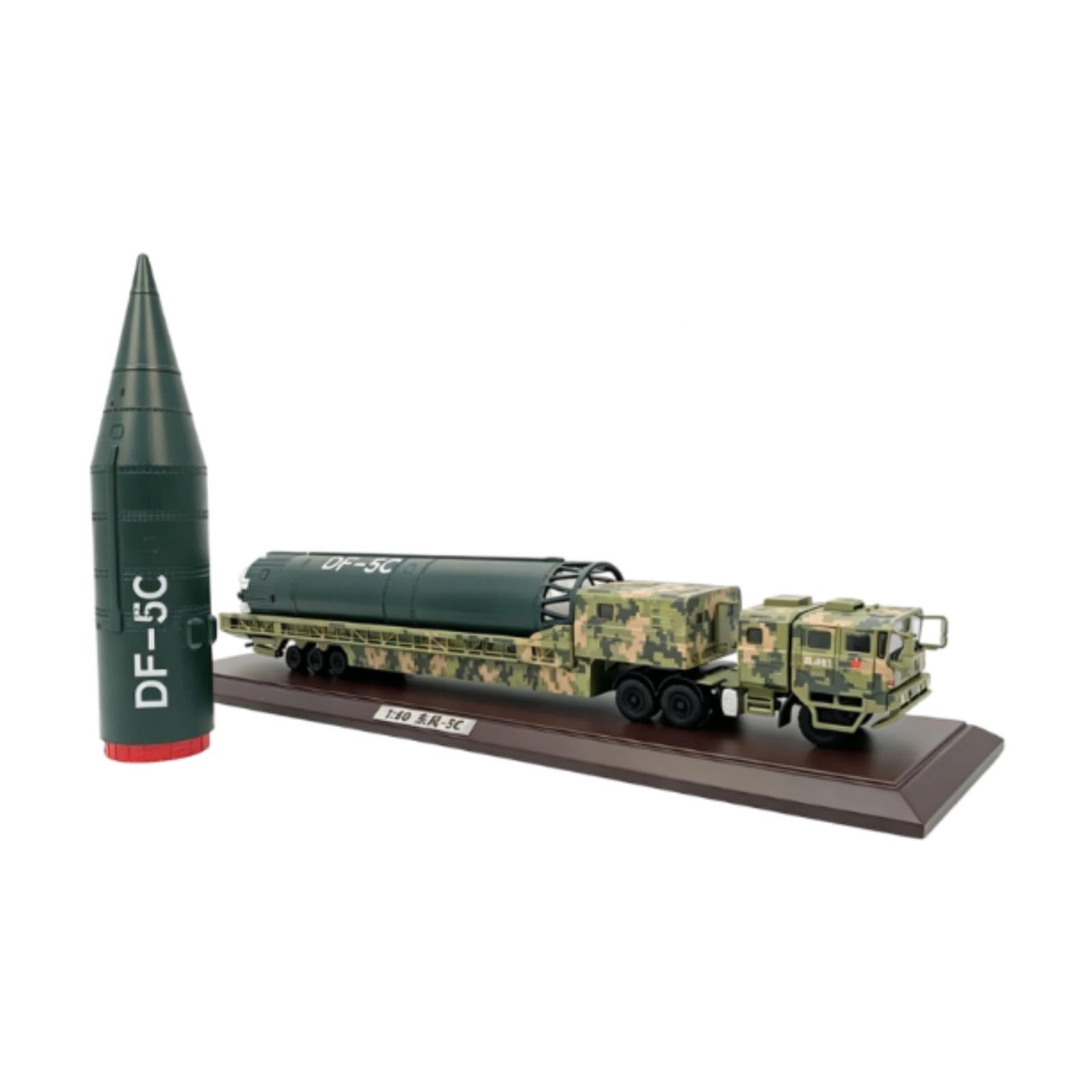 Modellino di Auto DF 5C Launcher in 1:60, Giocattolo Simulato per Amici, Bambini E Ragazzi.