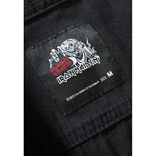 Camisa vintage Maiden Brandit Notb SL en algodón robusto de alta calidad 3