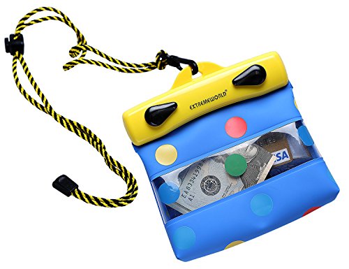EXTREMEWORLD Dry Bag TPU Waterproof Case Bag Multi Purpose Polka Dot Wallet (4.7