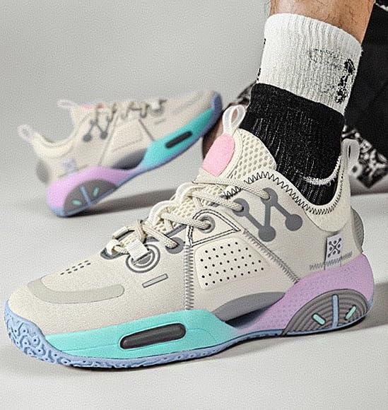 Zapatillas de baloncesto deportivas resistentes al desgaste y con agarre para correr 2