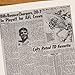 Signature gifts Buffalo Football History Book - Sports Fan Gift - A Pro Football History Told Through Newspaper Archive Coverage - Last Minute Gift - Bills Black