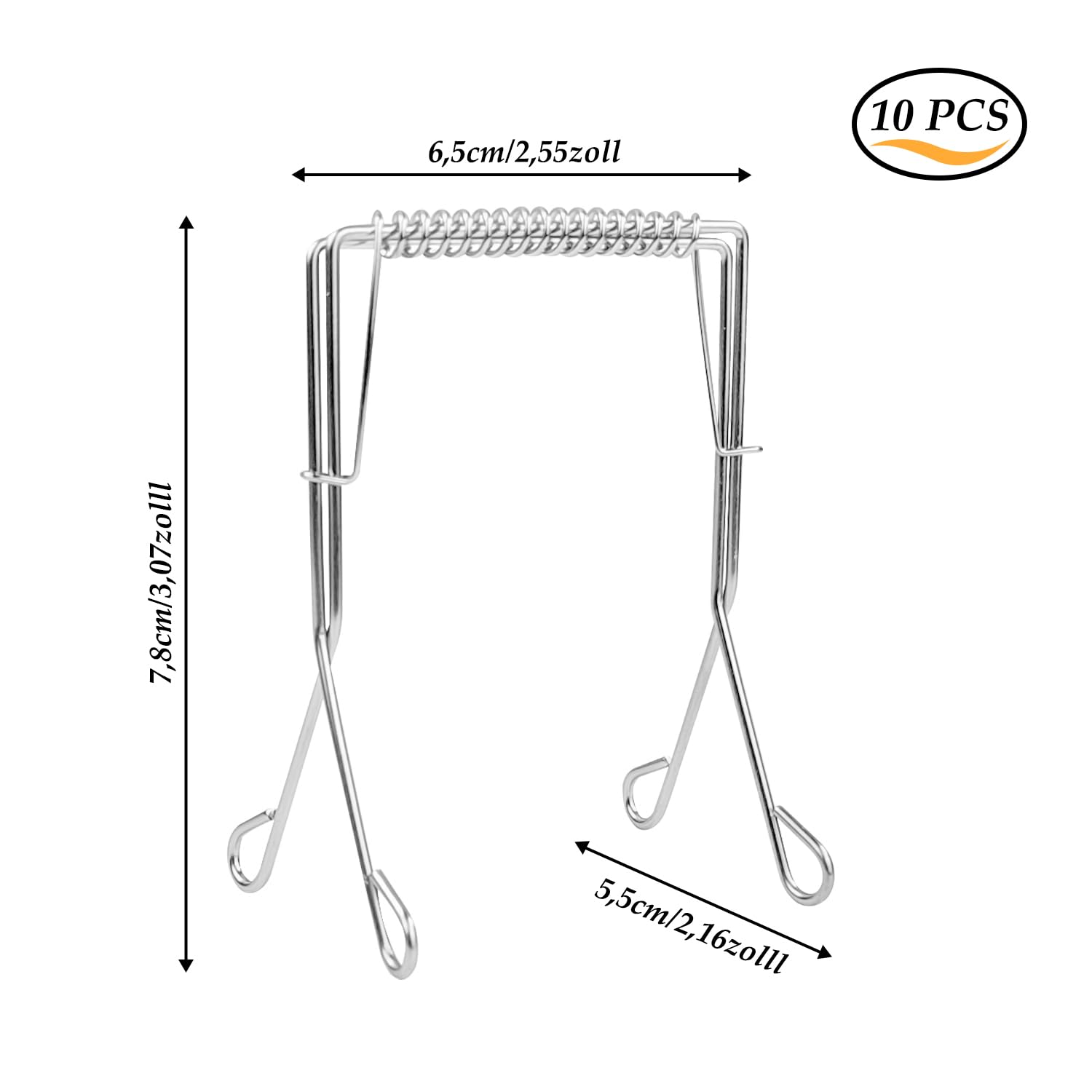 Lot De 12 Pinces à Roulade En Acier Inoxydable Réutilisables - Alternative Parfaite Aux Aiguilles à Roulette Ou Aux Brochettes De Roulade