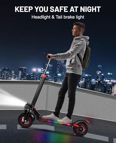Offroad Electric Scooter Adults – 32 Miles Long Range & 34