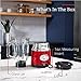 Russell Hobbs BL3100RDR Retro Style 6-Cup Blender, Glass Jar, Red