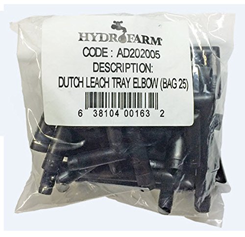Grodan Gl56707435X25 Leach Tray, Black #TOP1