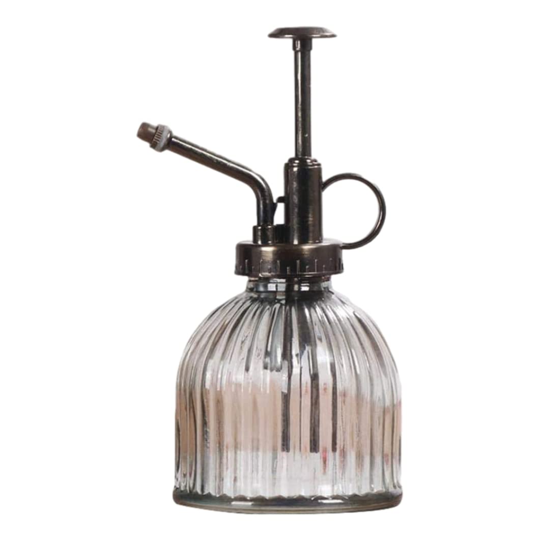 Arrosoir extérieur Arrosoir extérieur, arrosoir intérieur Arrosoir en verre Vaporisateur Arrosoir Transparent Vintage Citrouille Mister Avec Pompe Supérieure for Jardin Intérieur Extérieur Plante Fleu