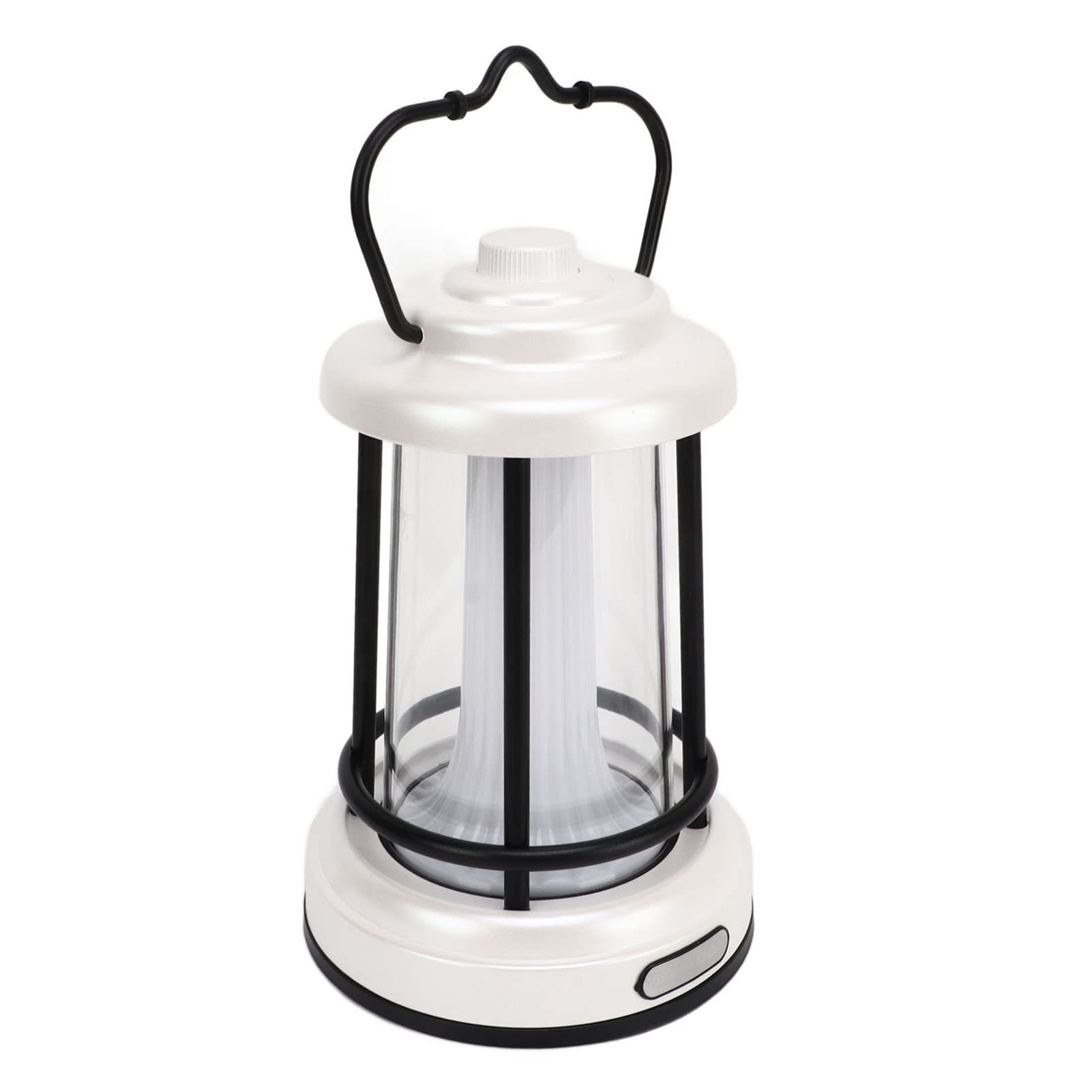 Changor Lanterna da Campeggio a LED Ricaricabile Super Luminosa con Attenuazione Continua per Campeggio All'aperto e Emergenza Batteria da 8000 MAh Portatile 4,7x4,7x7,5 Pollici