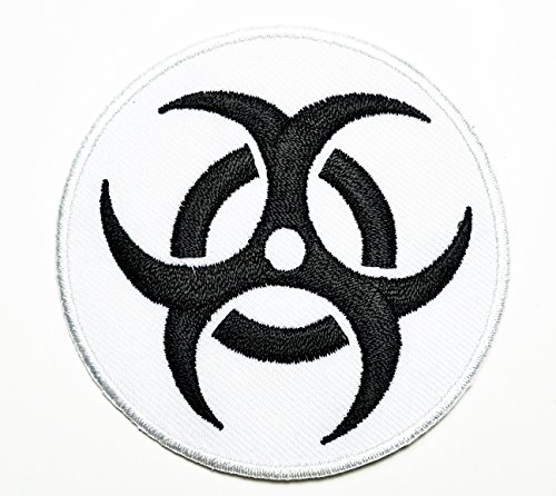 Hho White-Black Zombie Outbreak Response Team Patch Embroidered Diy Patches, Cute Applique Sew Iron On Kids Craft Patch For Bags Jackets Jeans Clothes #TOP24