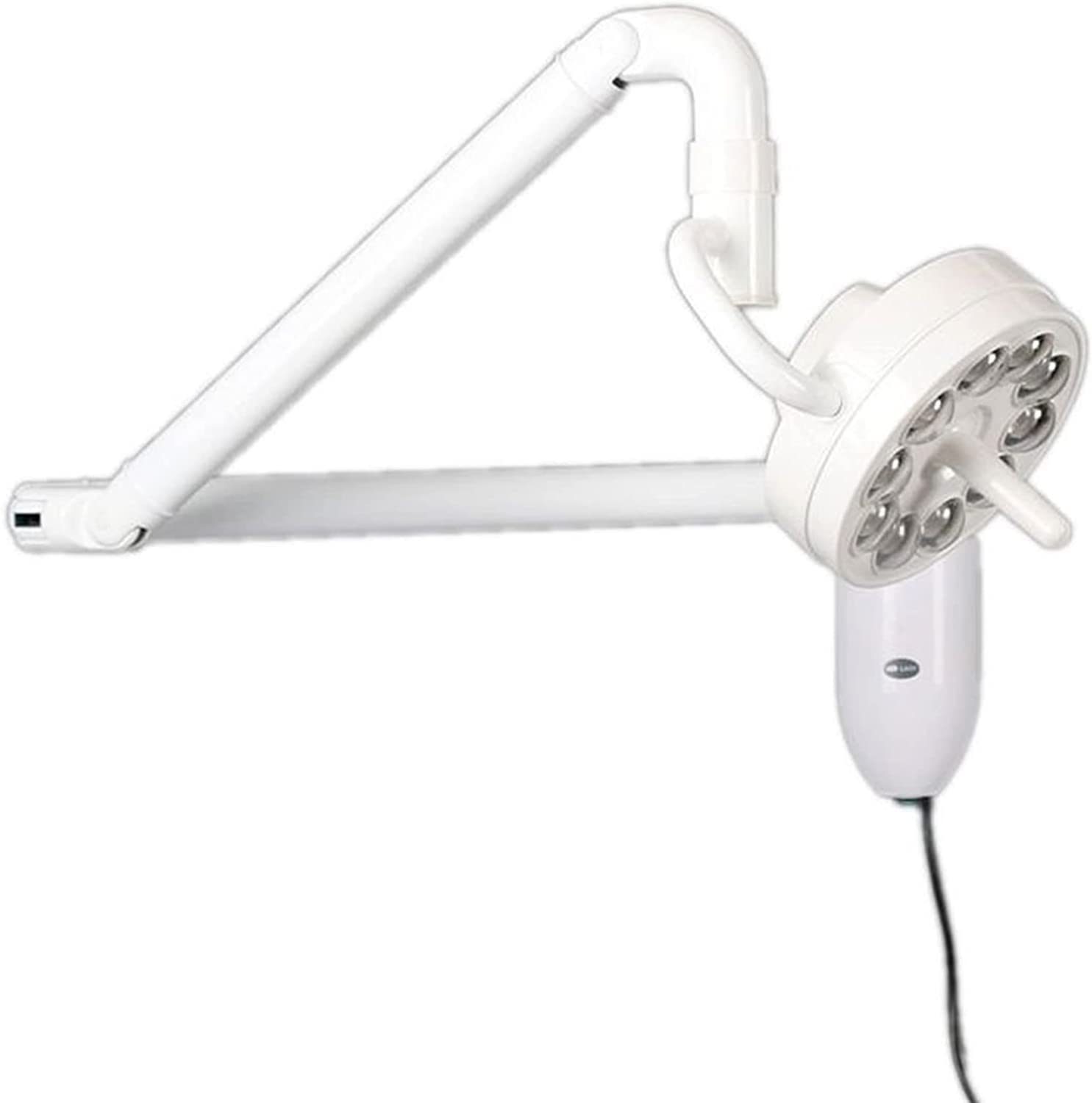 lámpara de quirófano médica Lámpara Sin Sombras For Examen Quirúrgico Montada En La Pared De 30 W, Rotación De 360 ​​​​°, Luz LED For Examen Médico, Luz Fría Dental, For Equipos Médicos De Laboratorio