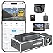 Produktbild Hikvision Dashcam Auto Vorne Hinten, 4K+1080P Dash Cam mit GPS WiFi, 2,45" IPS-Touch Screen mit 64GB SD Karte,ADAS, G-Sensor, Car Camera APP Control, WDR Nachtsicht, Loop-Aufnahme, 256 GB Max(C8 Pro)